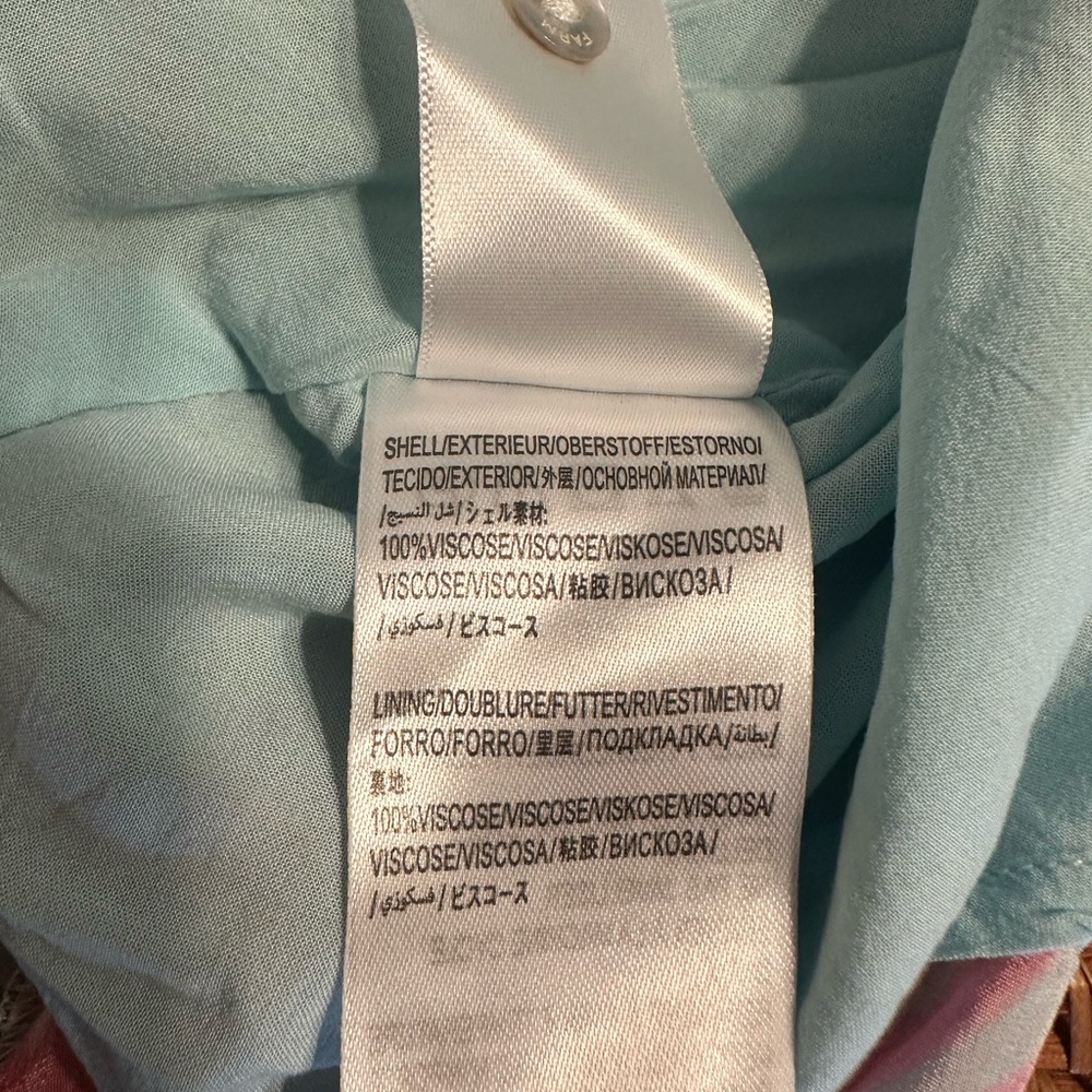 Aqua Tropical Parrot Print Wrap Maxi Dress - Picture 7 of 10